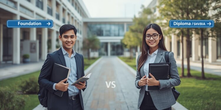 foundation vs diploma malaysia