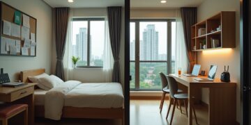 on campus vs off campus malaysia