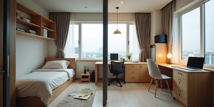 university hostel vs rent room malaysia